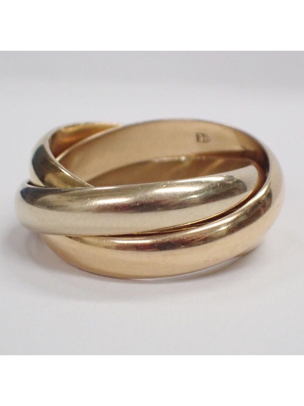 Cartier Trinity Classic MM Ring 750 Gold Silver Pink - Picture 8 of 11